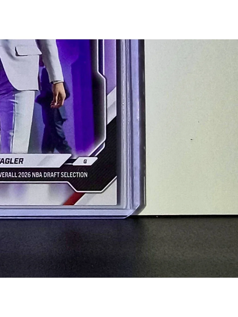 Keaton Wagler Rookie 2026-27 Topps NBA Draft Night KWAG Card LA Clippers